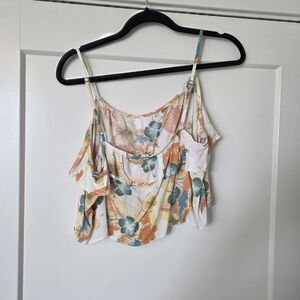 Floral Print Women's Top